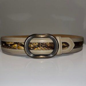 Worth Leather Belt - Size Petite